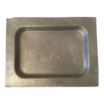 Rectangular aluminum dish