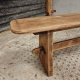 Old wooden bench side table 26 x 230 cm