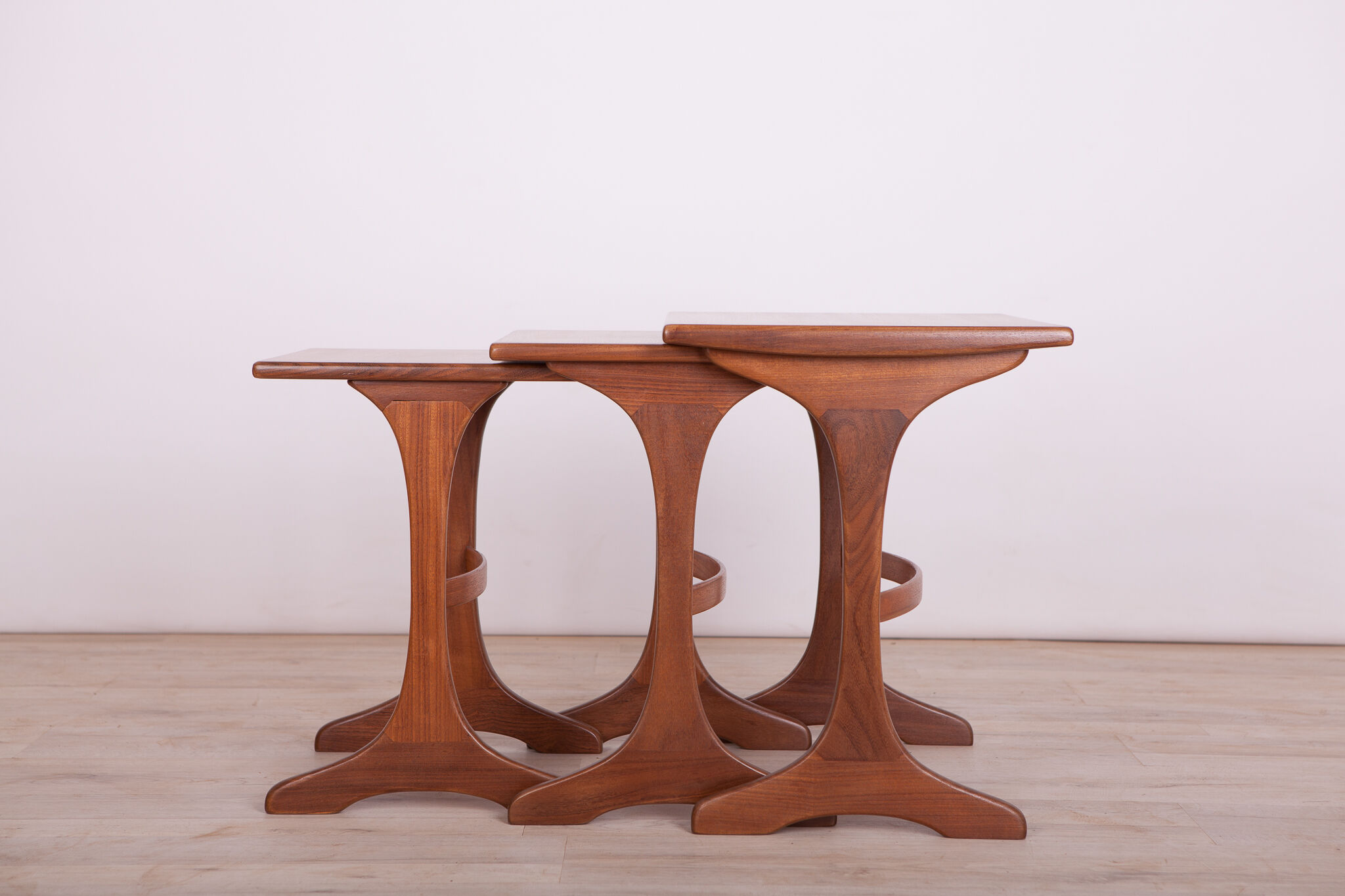 Teak pull out tables by Victor Wilkins for G-Plan, 1970