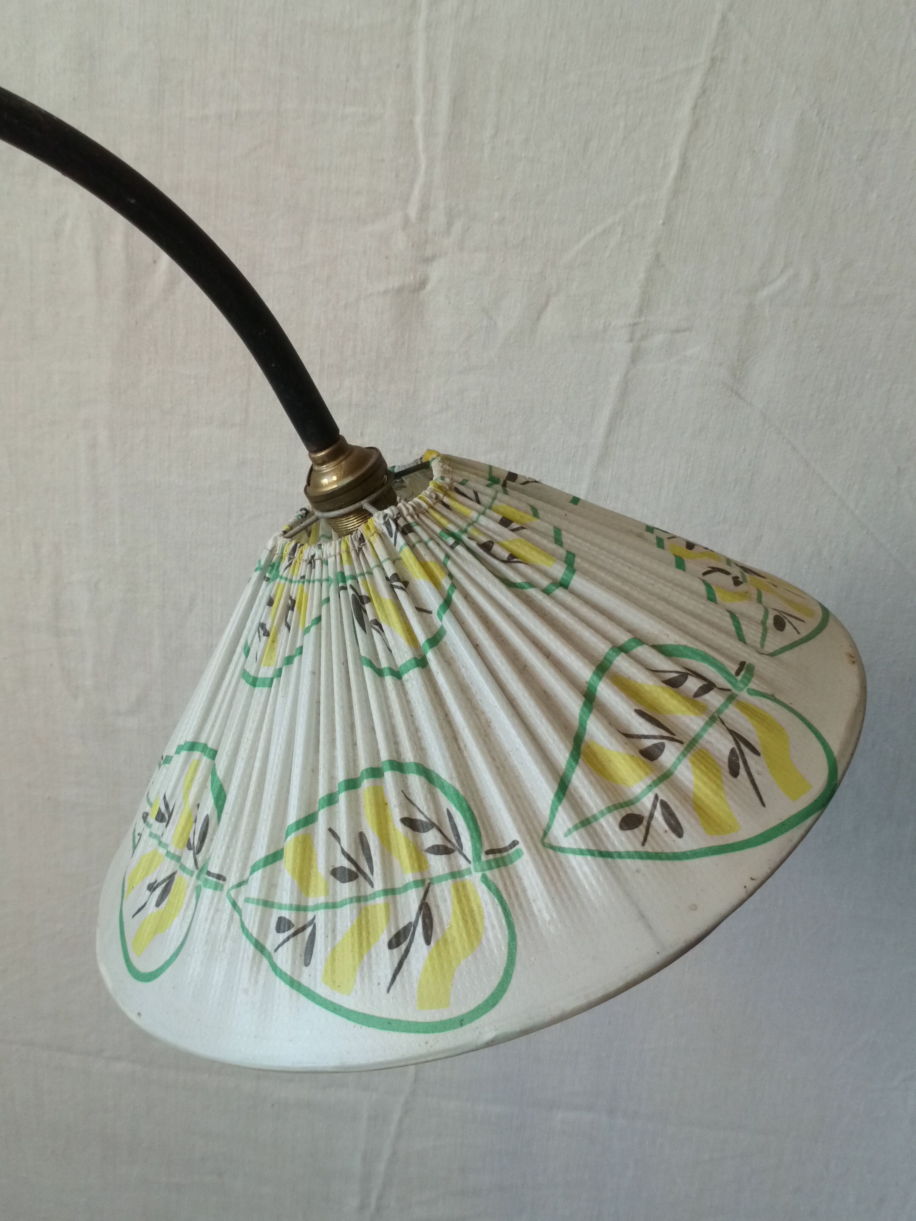 Lampadaire et son porte plante 1950