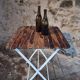 Table bistrot pliante vintage – Années 1950