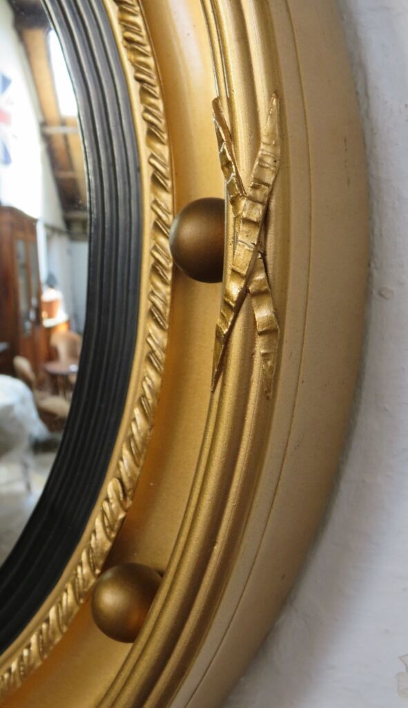 English Butlers Porthole Convex Mirror