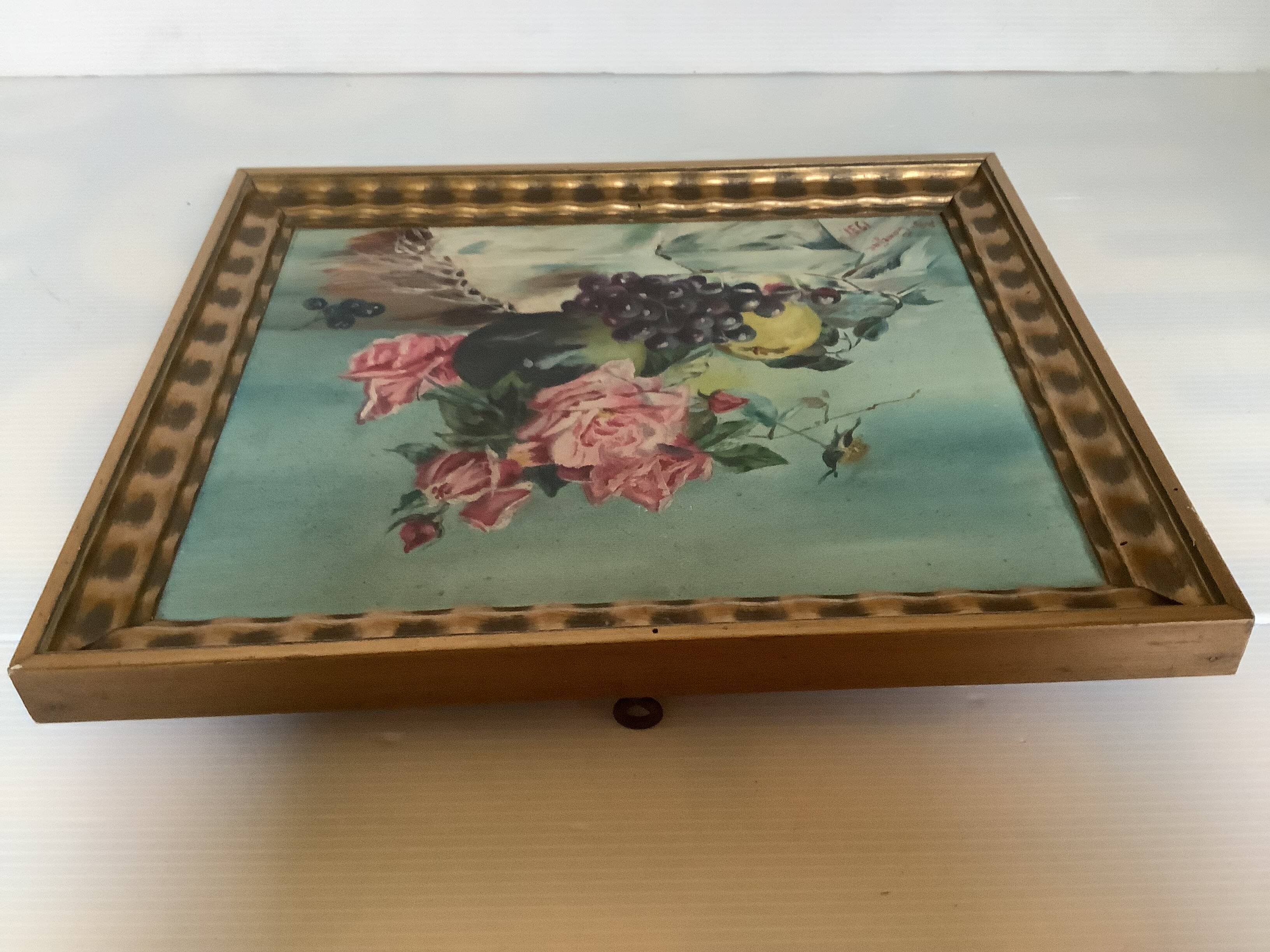 Still life oil painting