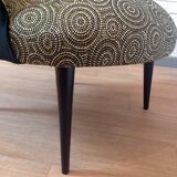 Round armchair of the 60s restored