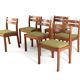 6 chaises dans le goût de Dyrlund 'Sentved'