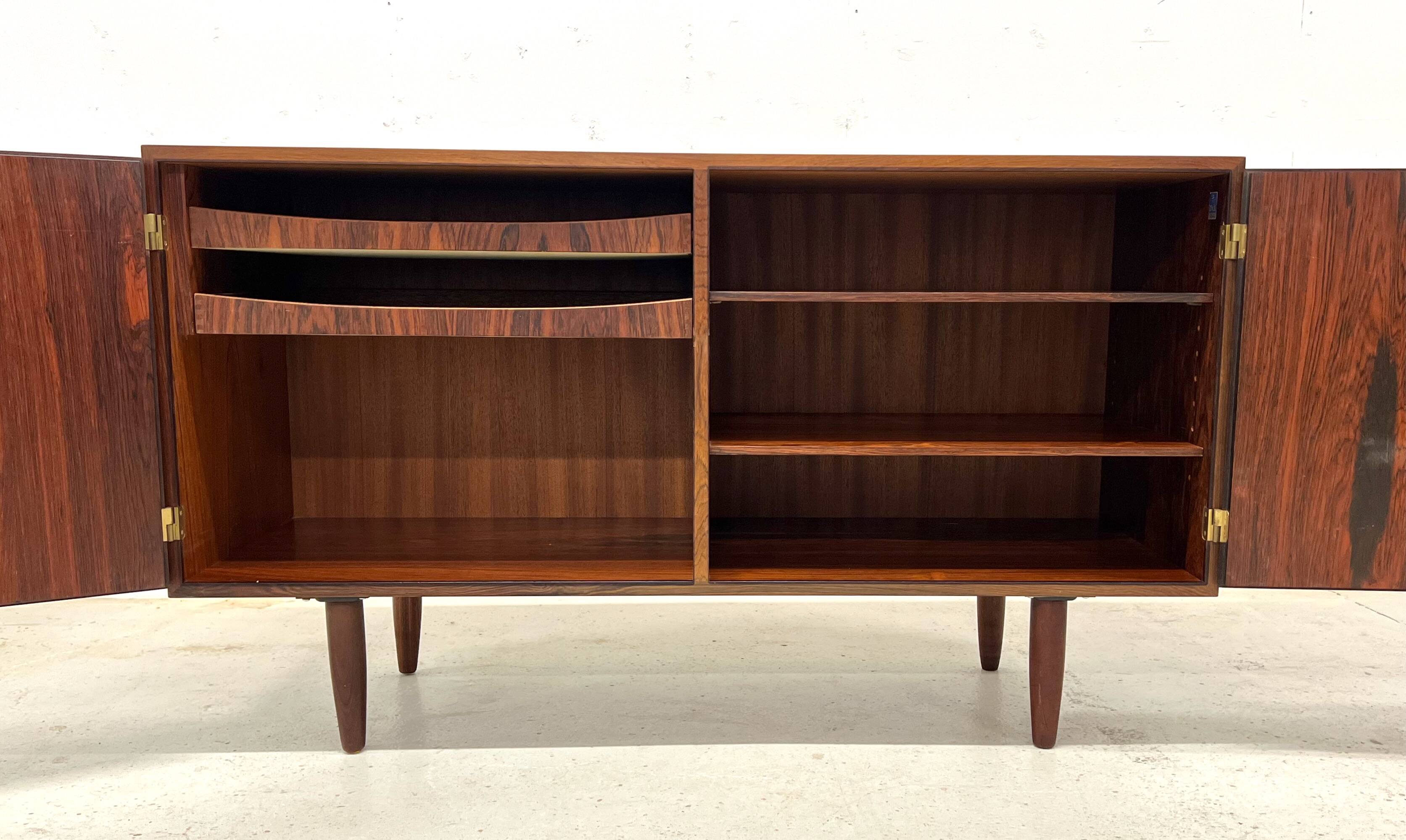 Rosewood sideboard by Gunni Omann, Denmark, 1960s