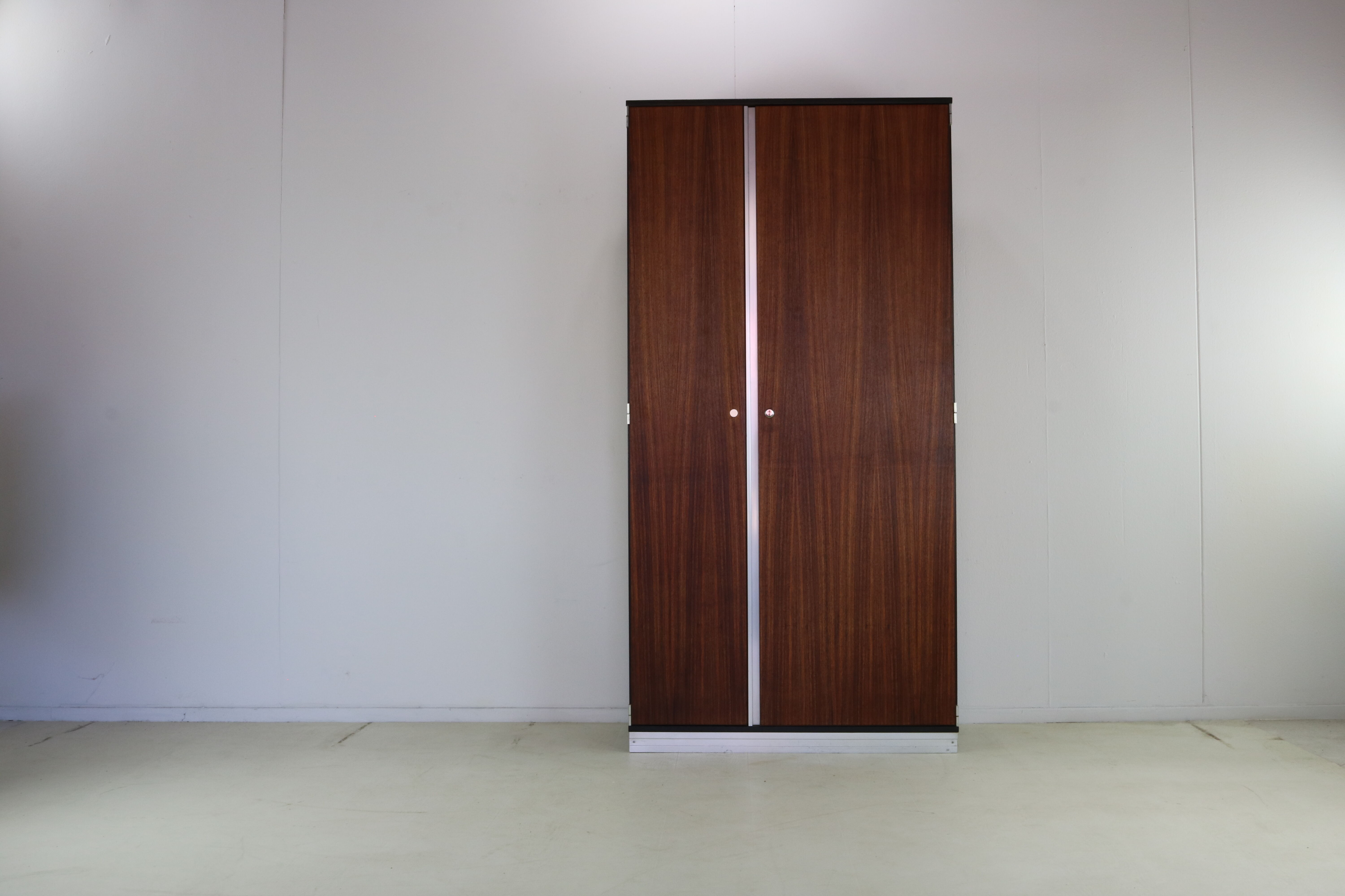 Excellent Italian design office cabinet with coat rack