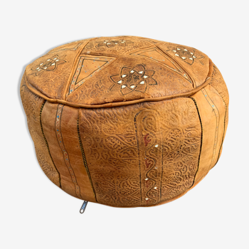 Pouf marocain vintage