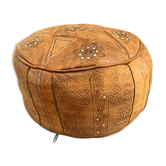 Vintage Moroccan pouf