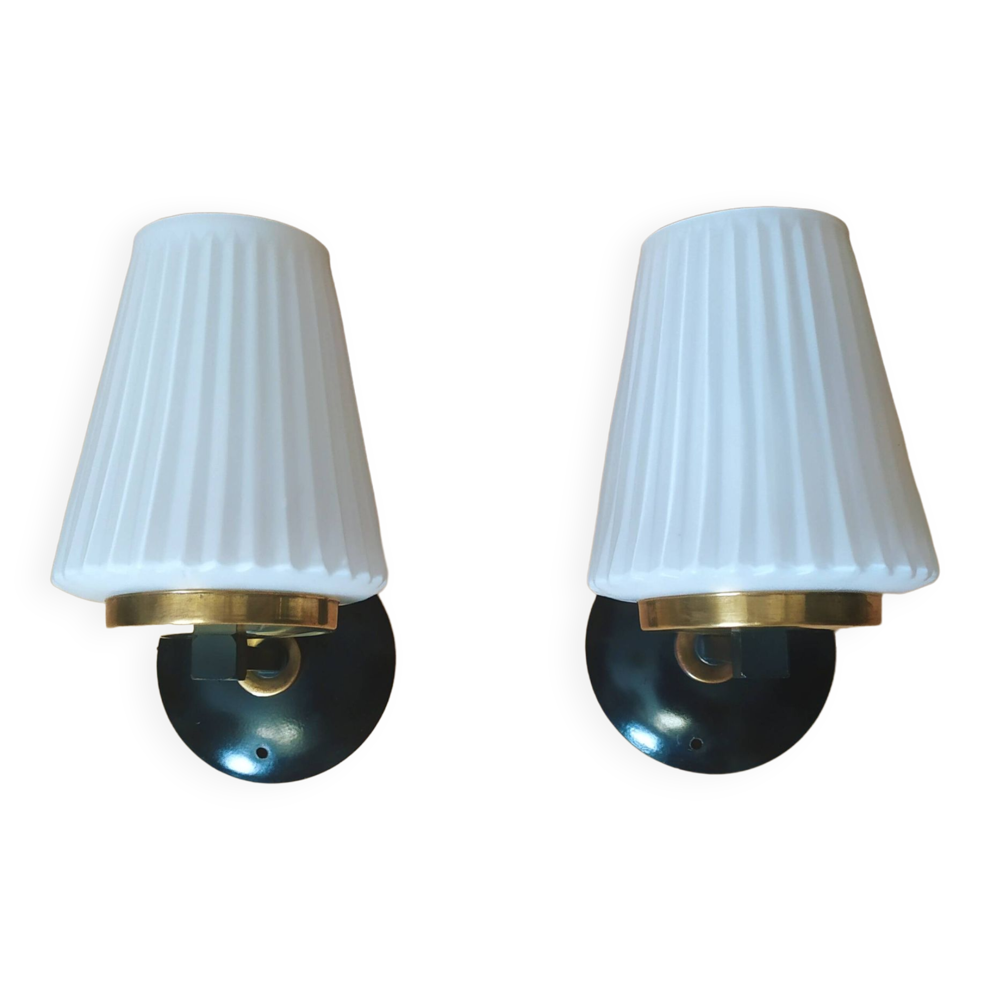 Paire d'appliques 1950s, set de 2.