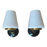 Pair of wall lights 1950s, set of 2.