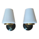 Pair of wall lights 1950s, set of 2.