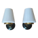 Pair of wall lights 1950s, set of 2.