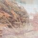 Tuscan landscape by R. Morelli, oil on canvas, late 20th century