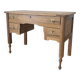 Old restored wooden desk