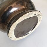 Vallauris 1960 glazed earth vase