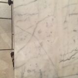 Dressing table with marble