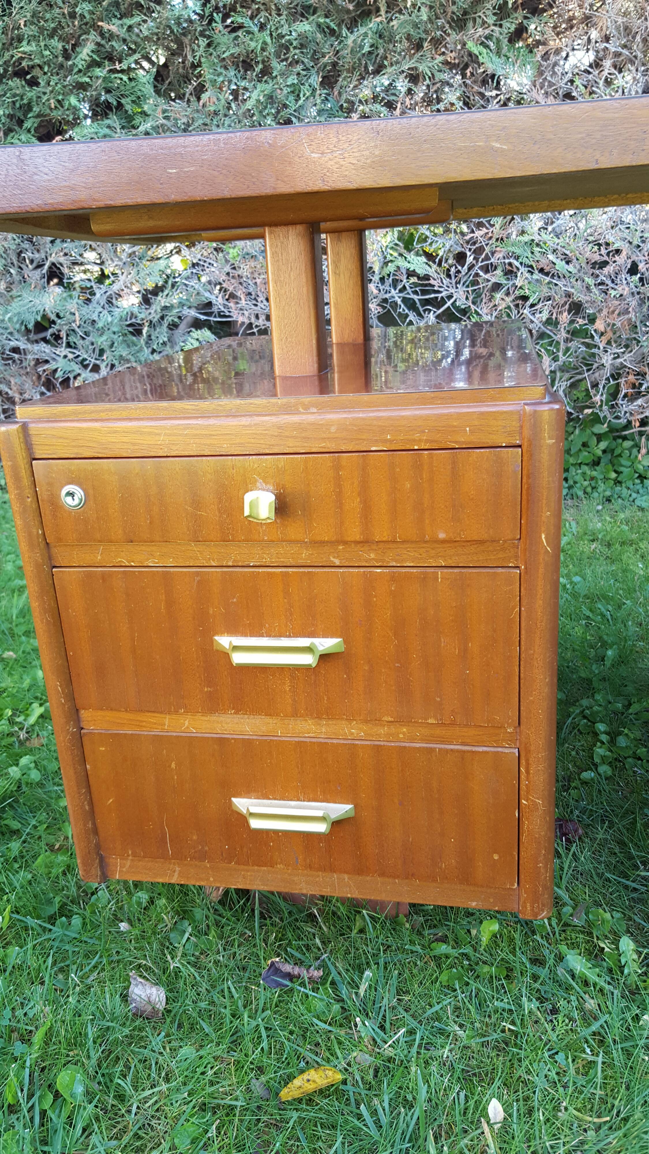 Vintage wooden desk