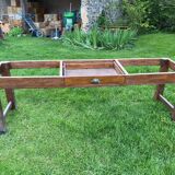 Large old rectangular oak table