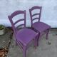 Paire de chaises bistrot