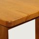 Table René Martin en pin massif moderniste, 1960