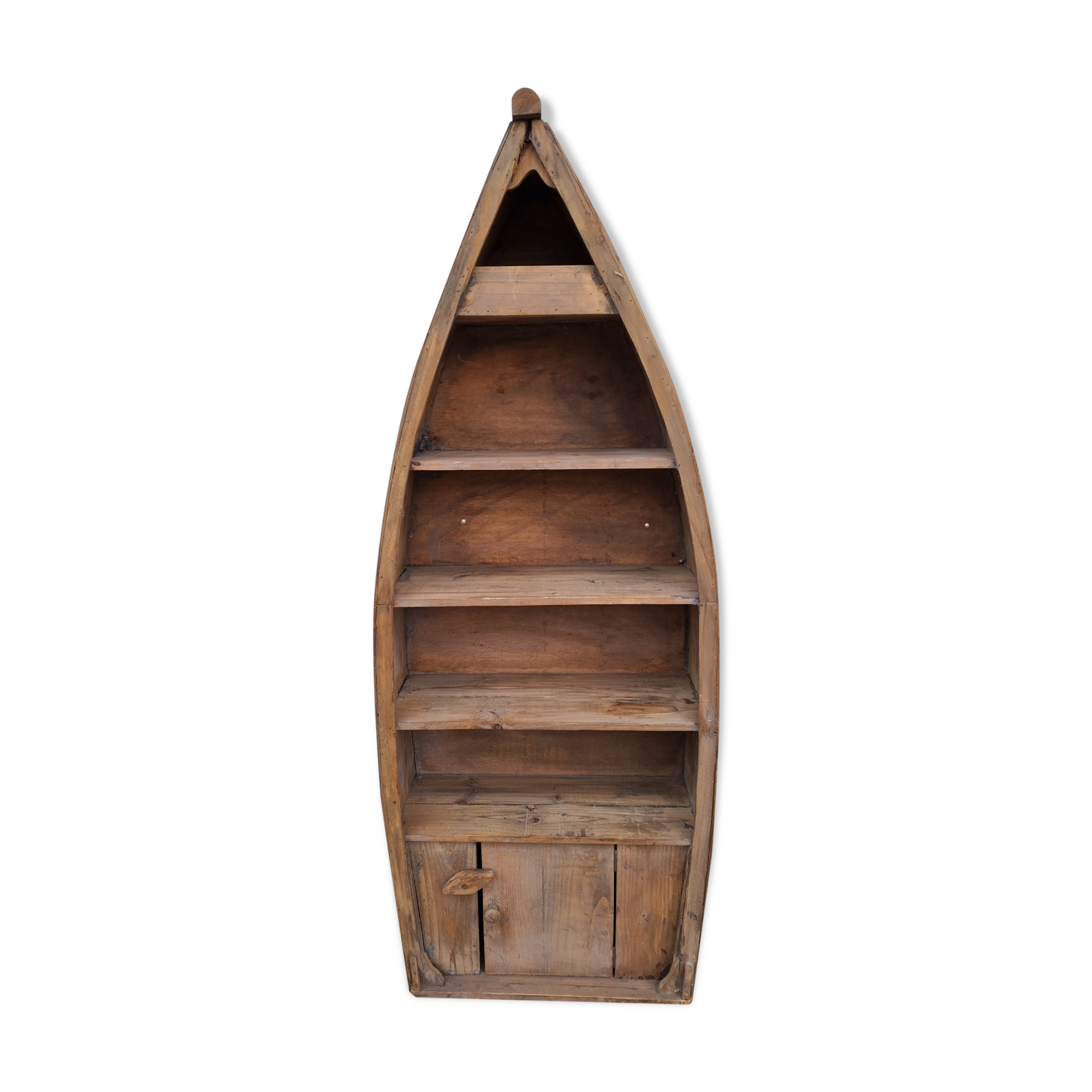 Barque-shaped wall shelf 40s