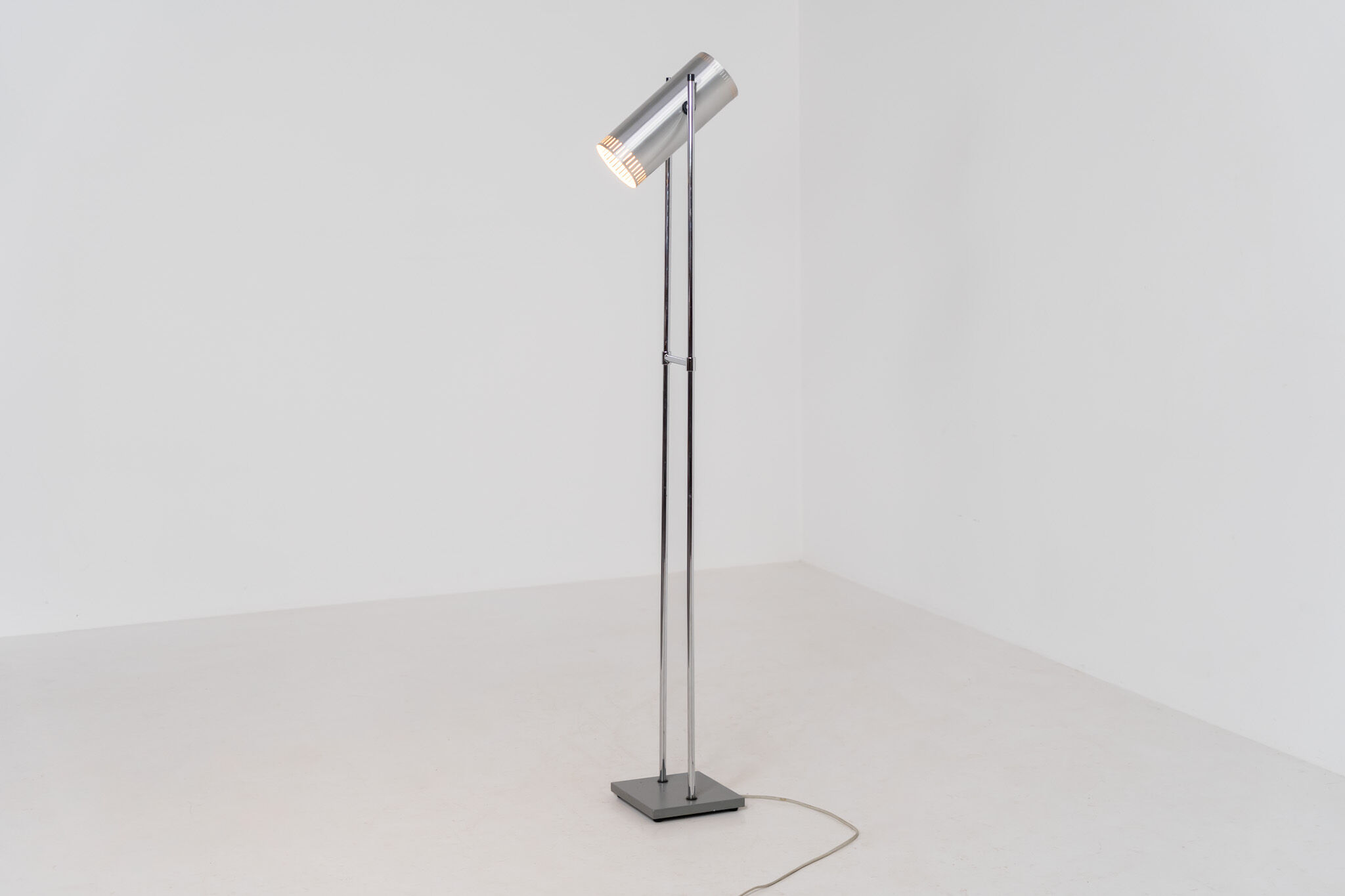 Trombone floor lamp by Jo Hammerborg for Fog & Mørup