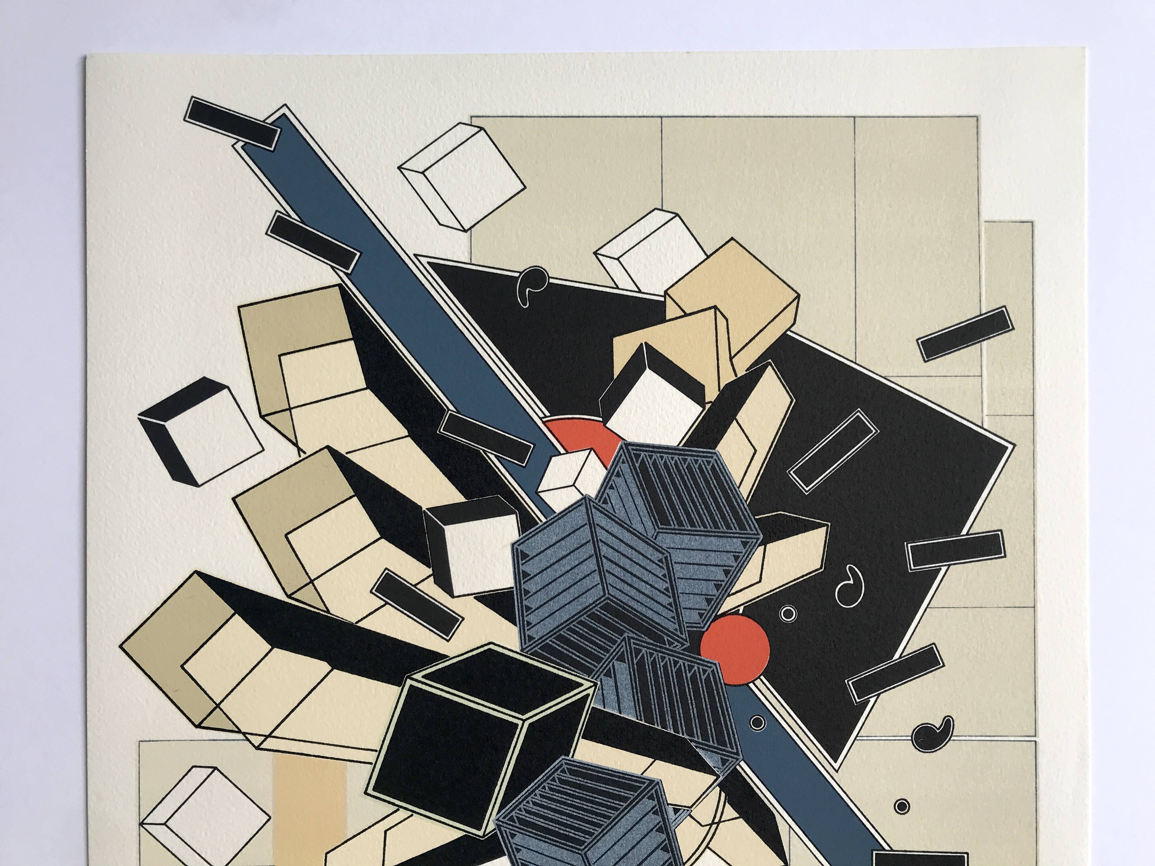 Alain le yaouanc, water, 1978. original lithograph signed in pencil.