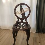 Coca-cola metal chair