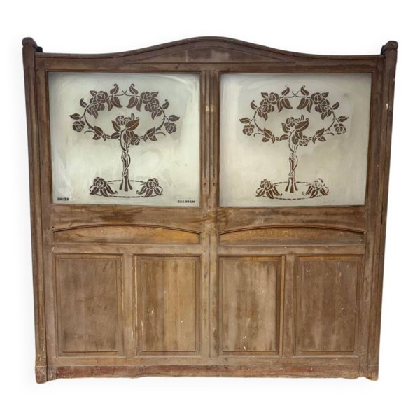 Lot de cloison de bistro art nouveau