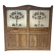 Lot de cloison de bistro art nouveau