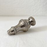 Vintage silver plated metal salt or pepper shaker