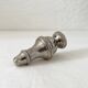Vintage silver-plated metal salt or pepper shaker