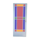 Colorful stained glass door