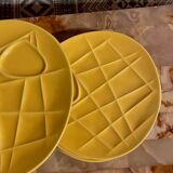 Design yellow plate set