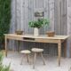 Table de ferme brute