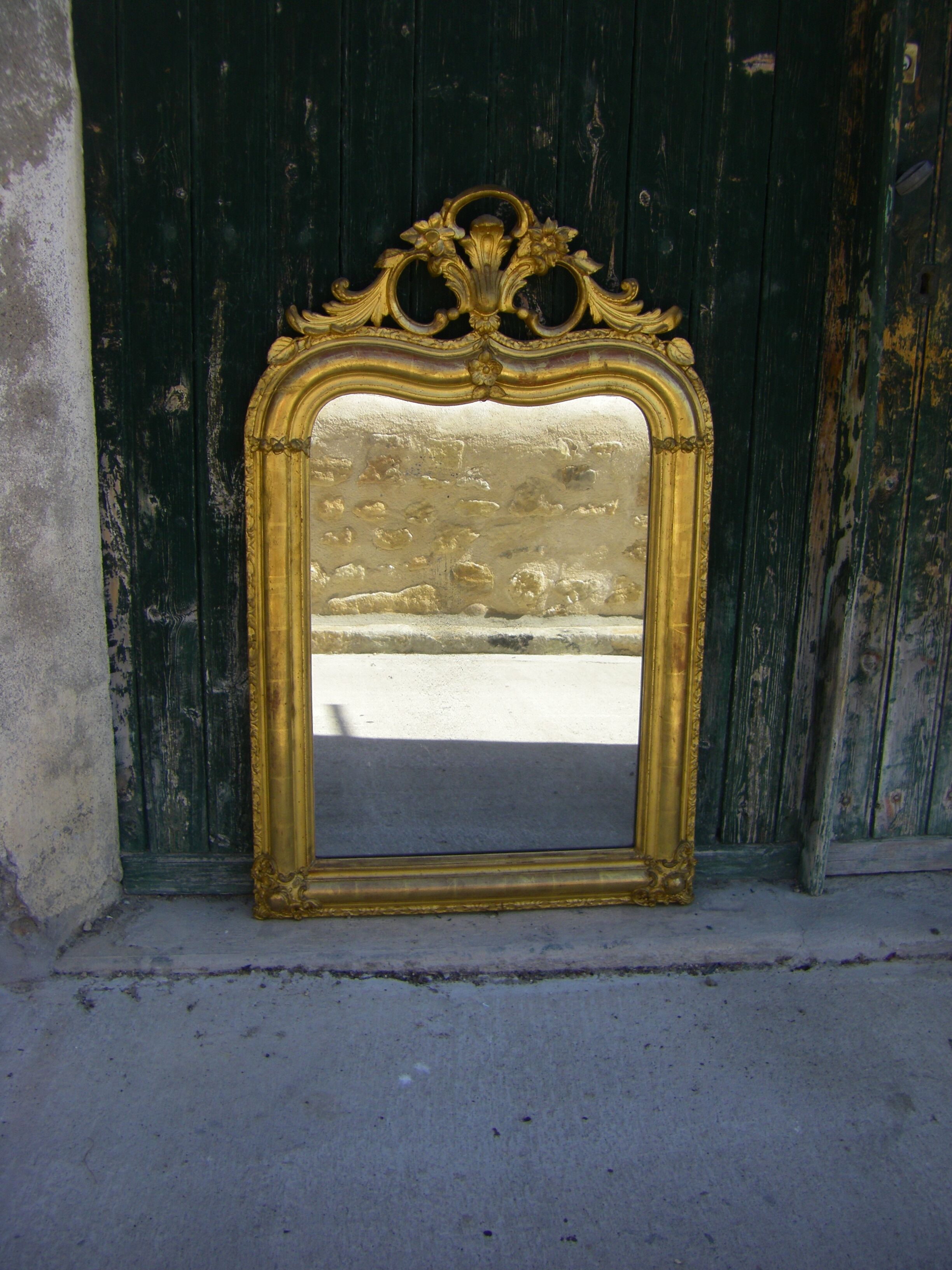 Old French mirror