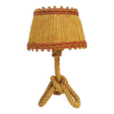Rope table lamp Audoux Minet design