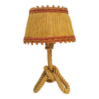 Rope table lamp Audoux Minet design
