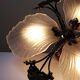 Vintage 1980s-90s Hollywood Regency Art Deco Bronze Mariner Seashell Chandelier