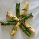 Set of 8 ceramic asparagus knife holders