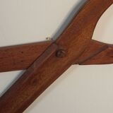 Giant wood scissors