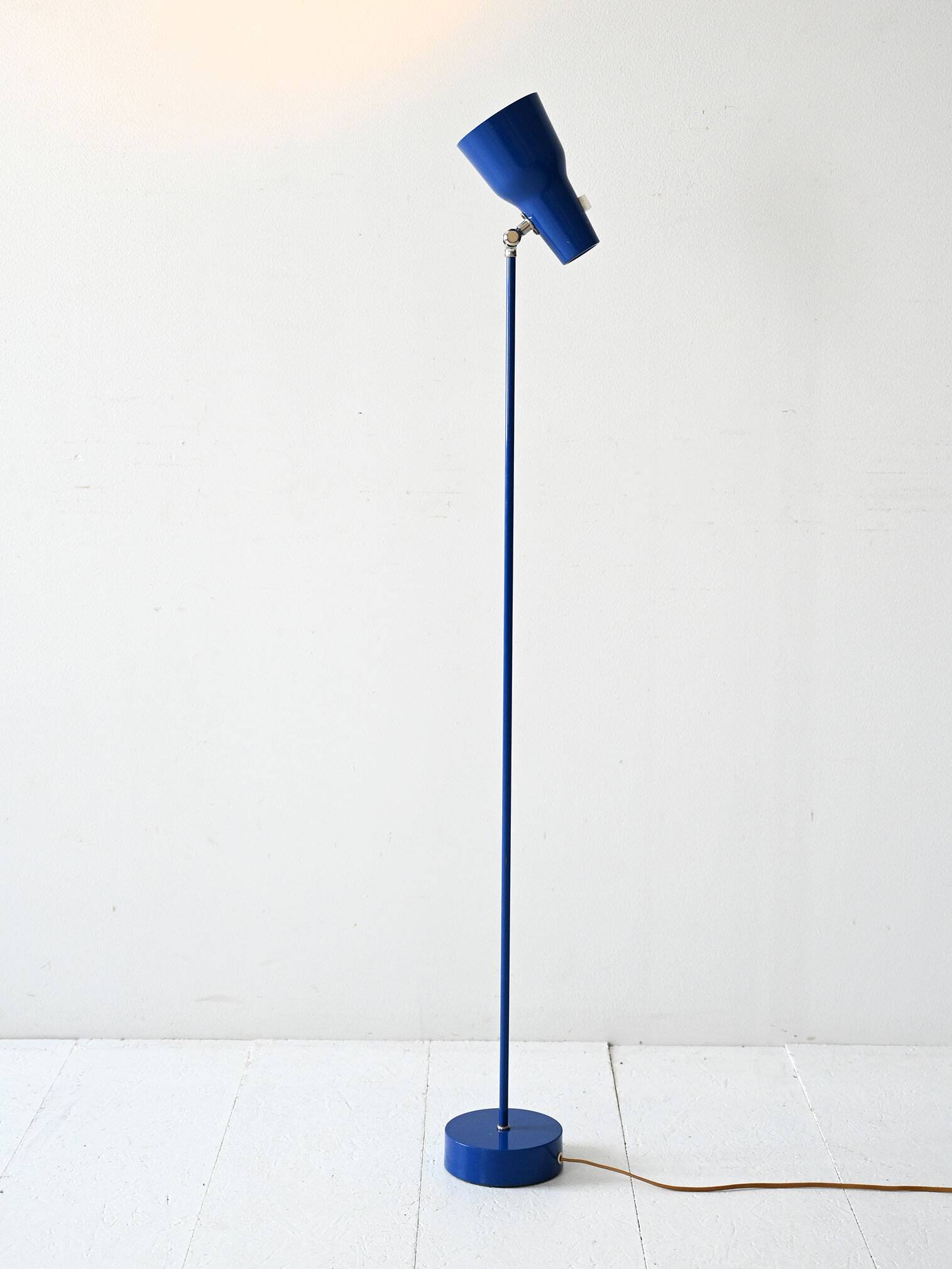 1960s Blue Floor Lamp by Falkenbergs