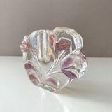 Vase soliflore en verre texturé, Allemagne