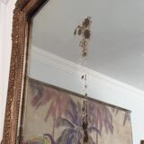 Ancient mirror with pediment 81x122cm