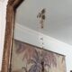 Ancient mirror with pediment 81x122cm