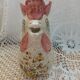 Jug / antique hand-painted rooster