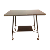 TV table years 60 varnished