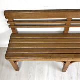 Vintage bench 50's Solid Wood