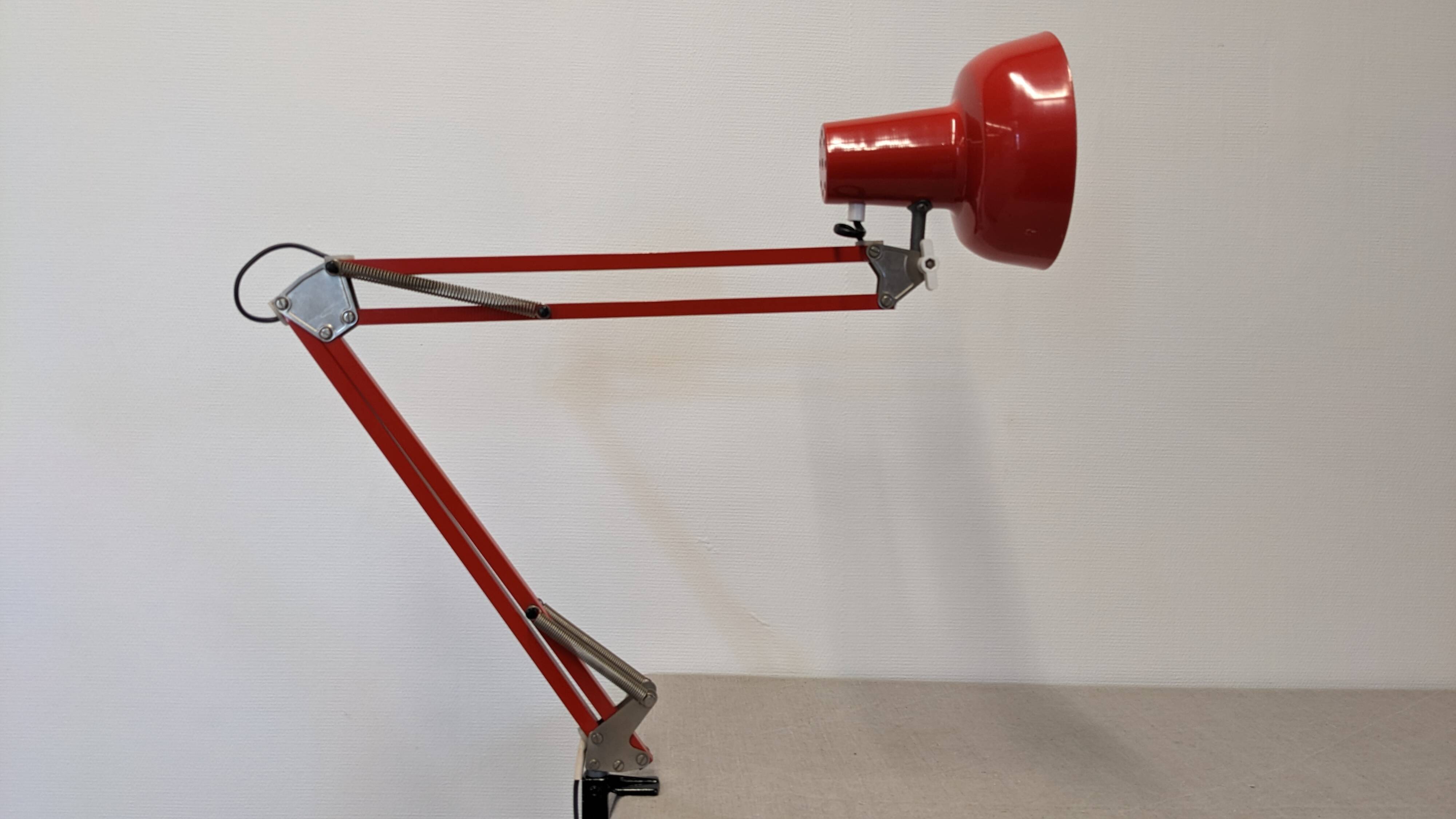 Lampe d'architecte, de bureau articulée, France vers 1970